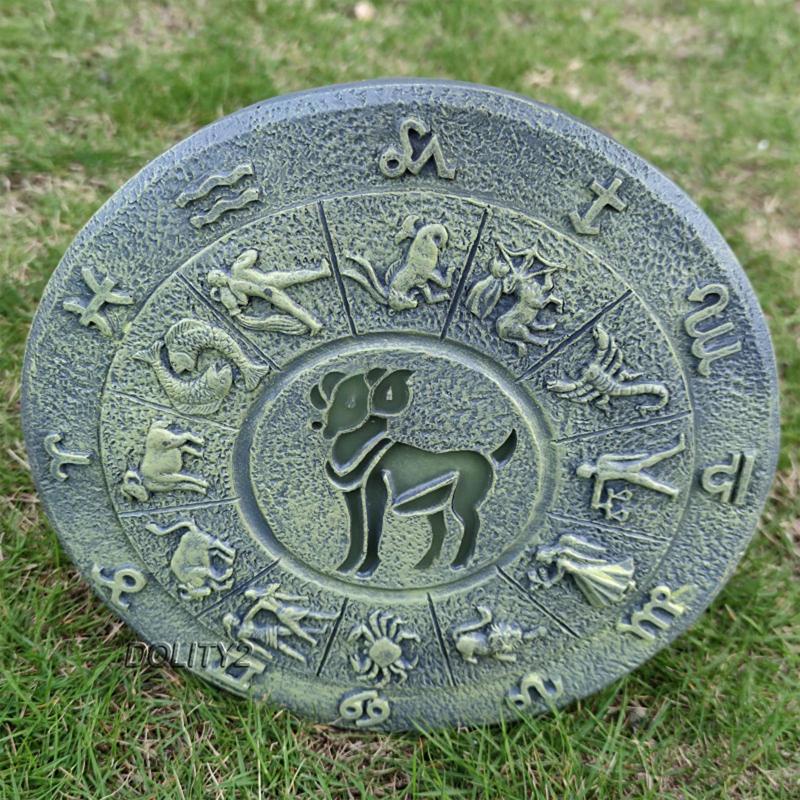 [Dolity2] Bàn Đạp Chân Đá Chào Mừng Để Trang Trí Ngoài Trời Villa