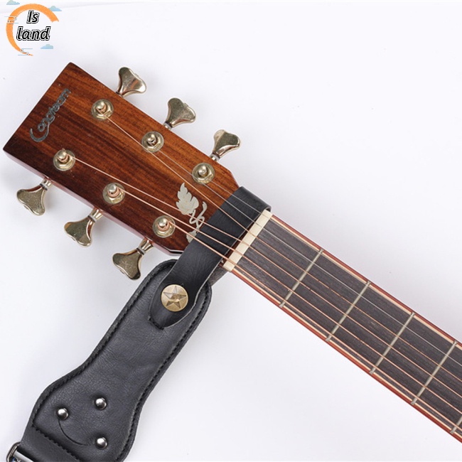 Dây Đeo Đàn Guitar Bản Rộng 5cm Thêu Họa Tiết Có Thể Điều Chỉnh Độ Dài