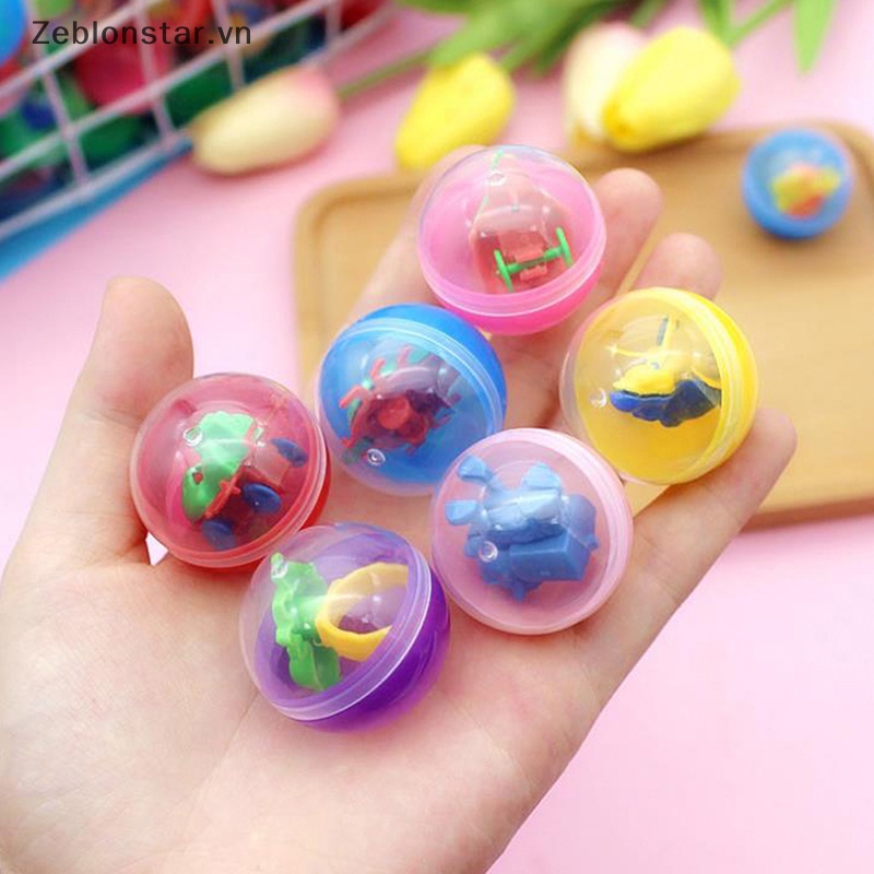 Bộ 10 Quả Bóng Nhựa Đồ Chơi Bất Ngờ Với Búp Bê Trong Khác Nhau