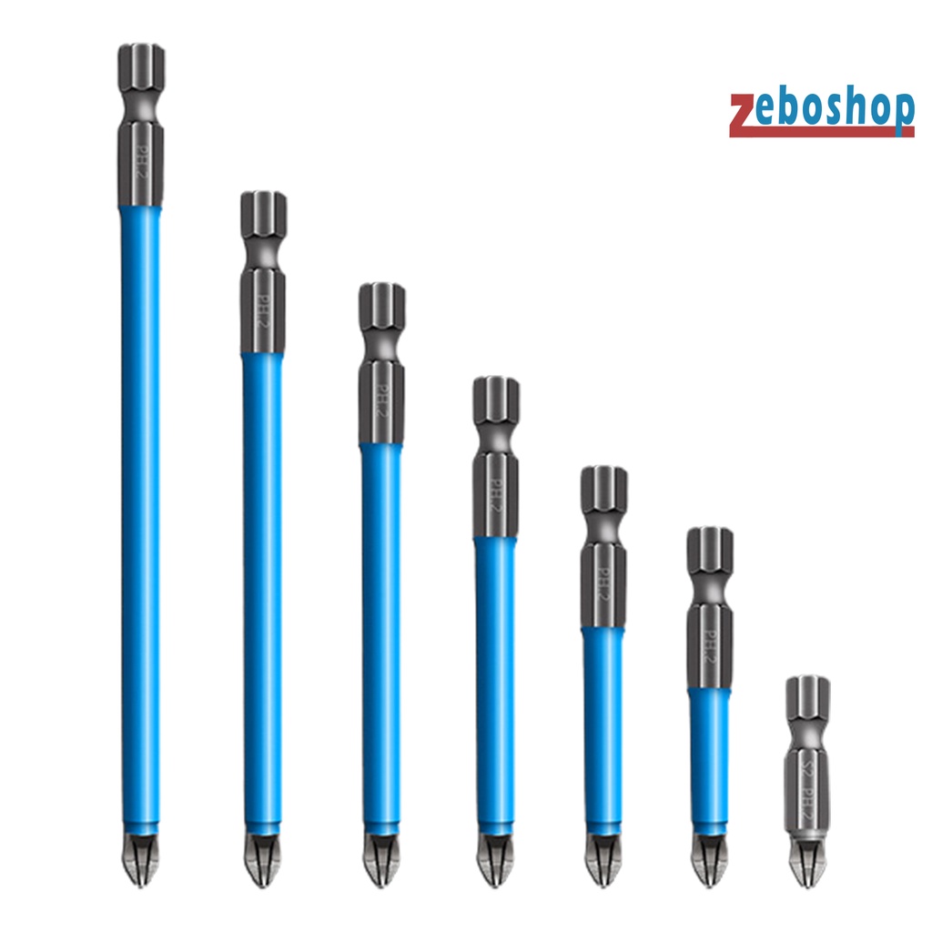 Bộ 7 Mũi Khoan Phillips 25-150mm Chống Trượt