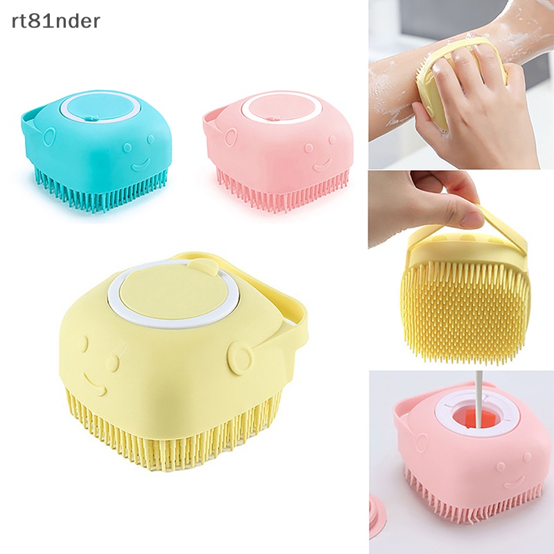 Lược Gội Đầu Mát Xa Tẩy Tế Bào Chết Bằng Silicone Tiện Dụng