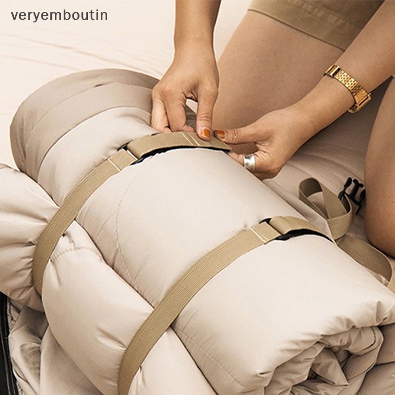 1 Cuộn 2 Dây Đai Nylon Buộc Hành Lý Du Lịch 1.35m Tiện Dụng