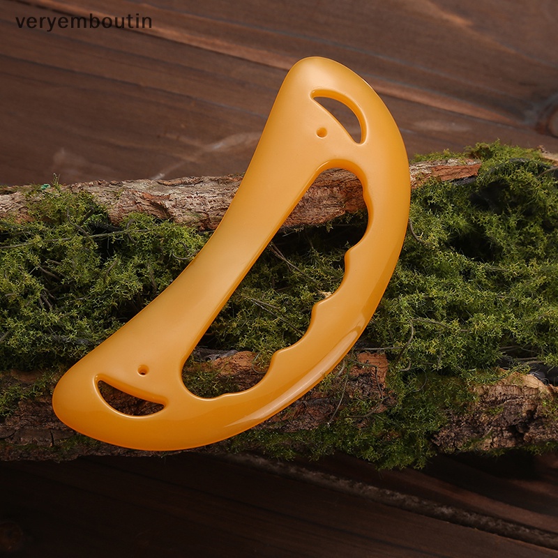 1 Đá Gua Sha Bằng Nhựa Resin Mát Xa Làm Đẹp Da Mặt