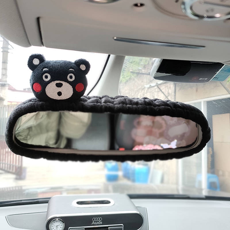 Internet Celebrity High-End Cartoon Rearview Mirror Cover Universal Stellalou Car Supplies f9Hf