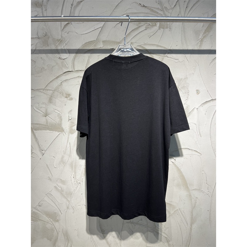 Áo Thun cotton Dệt Kim Tay Ngắn Cổ Tròn Thêu Họa Tiết Paula 'S ibiza L-O88E-W 88- Xu Hướng Thời Trang Đường Phố