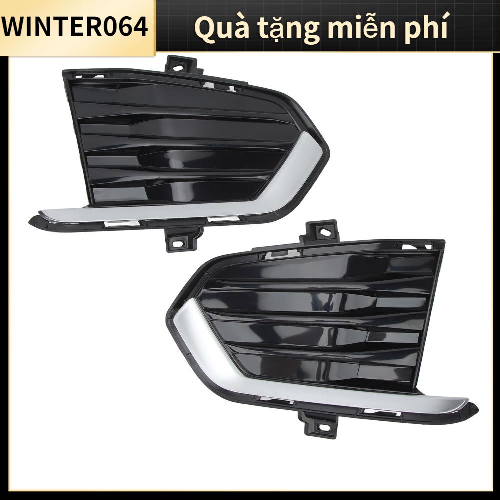 Winter064 1 Ốp Lưng Sương Mù Bao Dạng Lưới Tản Nhiệt SK601905 Đen Trái Bên Phải Đèn Đúc Viền Phù Hợp Cho XT5 2017 Đến 2019