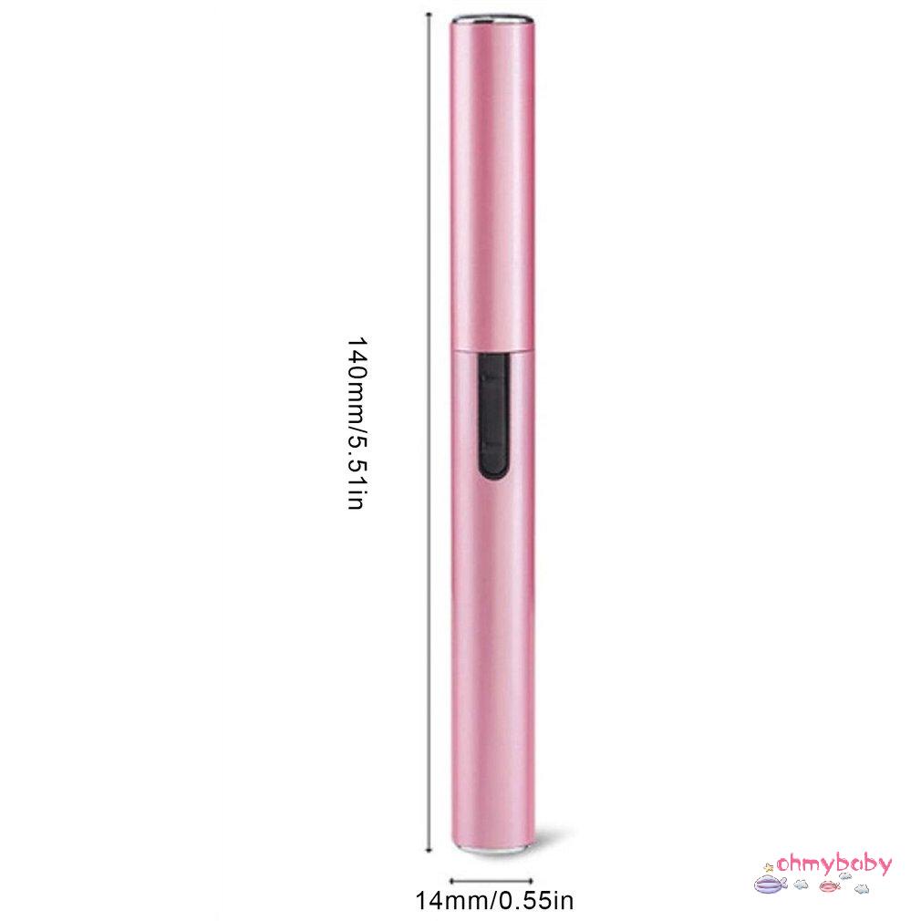 [OMB] Điện Mi Di Động Bút Phong Cách Bàn Chải Xoay Làm Nóng Mascara Trang Điểm Mắt Dụng Cụ Đẹp [Z/3]