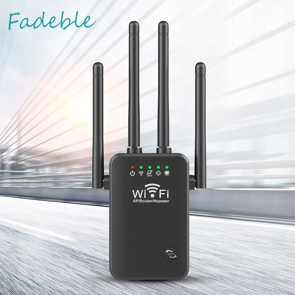 Thiết Bị Tăng Cường WiFi 2.4 GHz 300Mbps 4 Ăng Ten Tiện Dụng Cho Gia Đình
