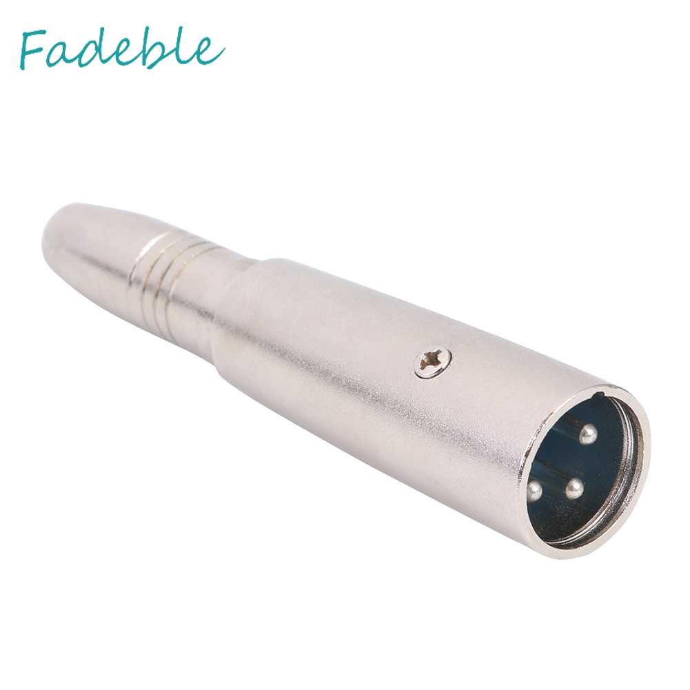 Đầu CắM Âm Thanh XLR 3Pin Sang Lỗ CắM 6.35mm