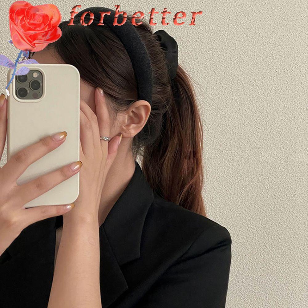 Băng đô cài tóc rửa mặt Bản Rộng Bằng Bọt Biển Dễ Thương Thời Trang Thu Đông Cho Nữ