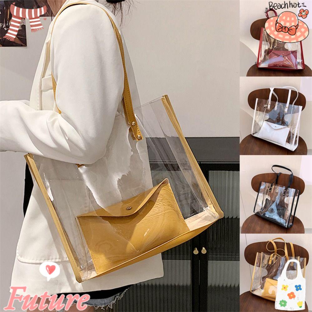 Túi Đeo Chéo Trong Suốt Cỡ Lớn Tiện Dụng Hợp Thời Trang