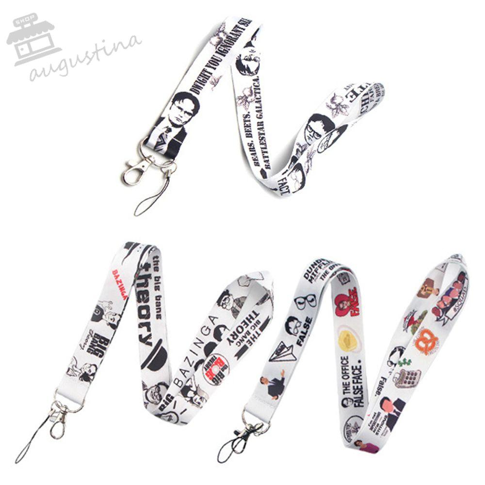 Augustina Dây Treo Giữ Thẻ ID TV / Chìa Khóa Kiểu Mỹ Dễ Thương