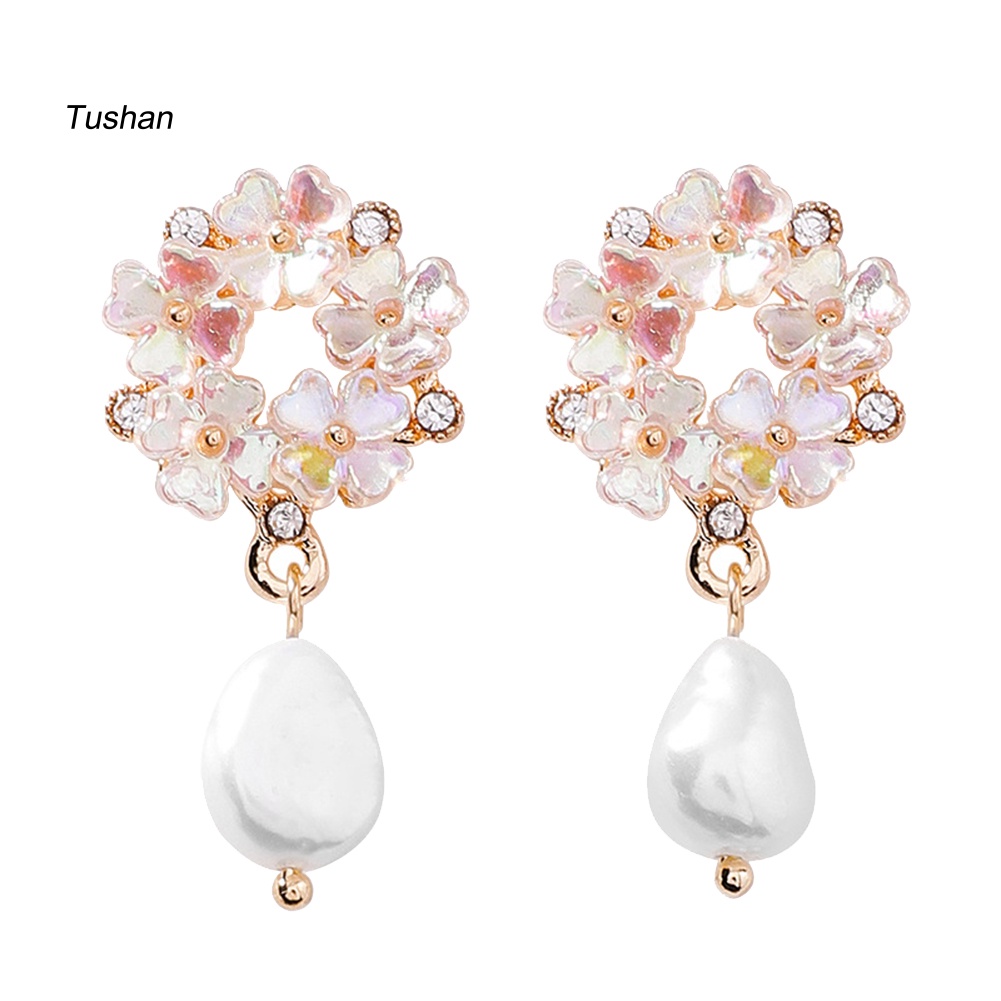 Khuyên Tai Nữ Hình Bông Hoa Thời Trang