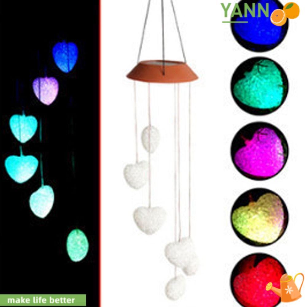 Dây Đèn Led Treo Trang Trí Hình Chuông Gió Chống Nước Sử Dụng Năng Lượng Mặt Trời 1