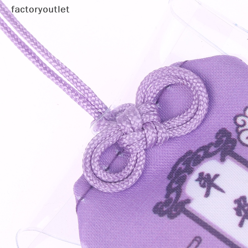 1 Bùa May Mắn Omamori Nhật Bản Cho Bùa Hộ Mệnh Talisman Churinga Periapt QWD
