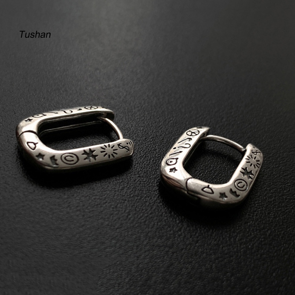 [Ts] 1 Khuyên Tai Dạng Xoắn Ốc Màu Bạc Bóng Cao Quyến Rũ Sáng Bóng Quyến Rũ Cho Nữ