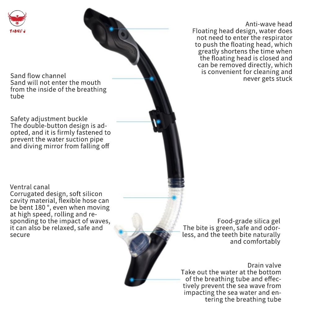 Ống Thở Tập Lặn Có Thể Tái Sử Dụng