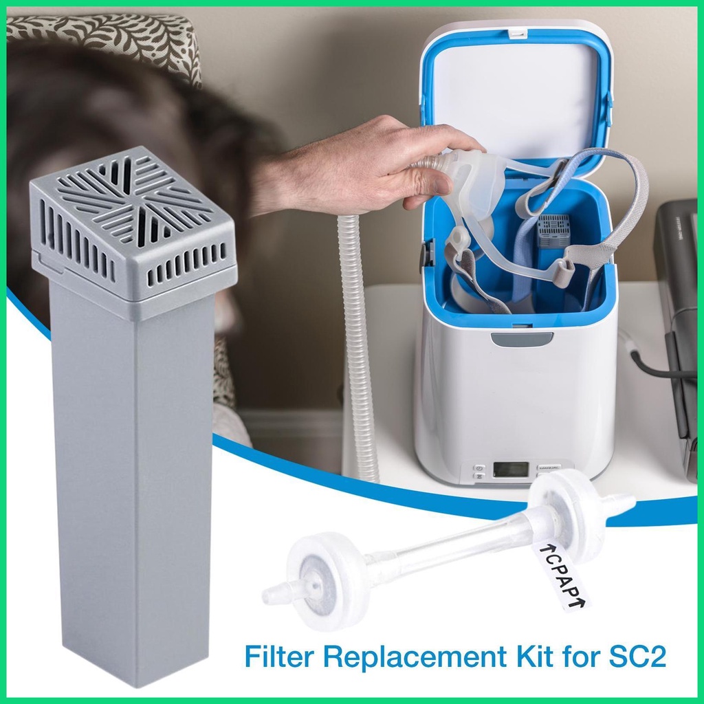 Bộ 2 Màng Lọc Thay Thế SoClean Có Thể Tương Thích Mạnh Mẽ Cho Máy Hút Bụi jiwvn