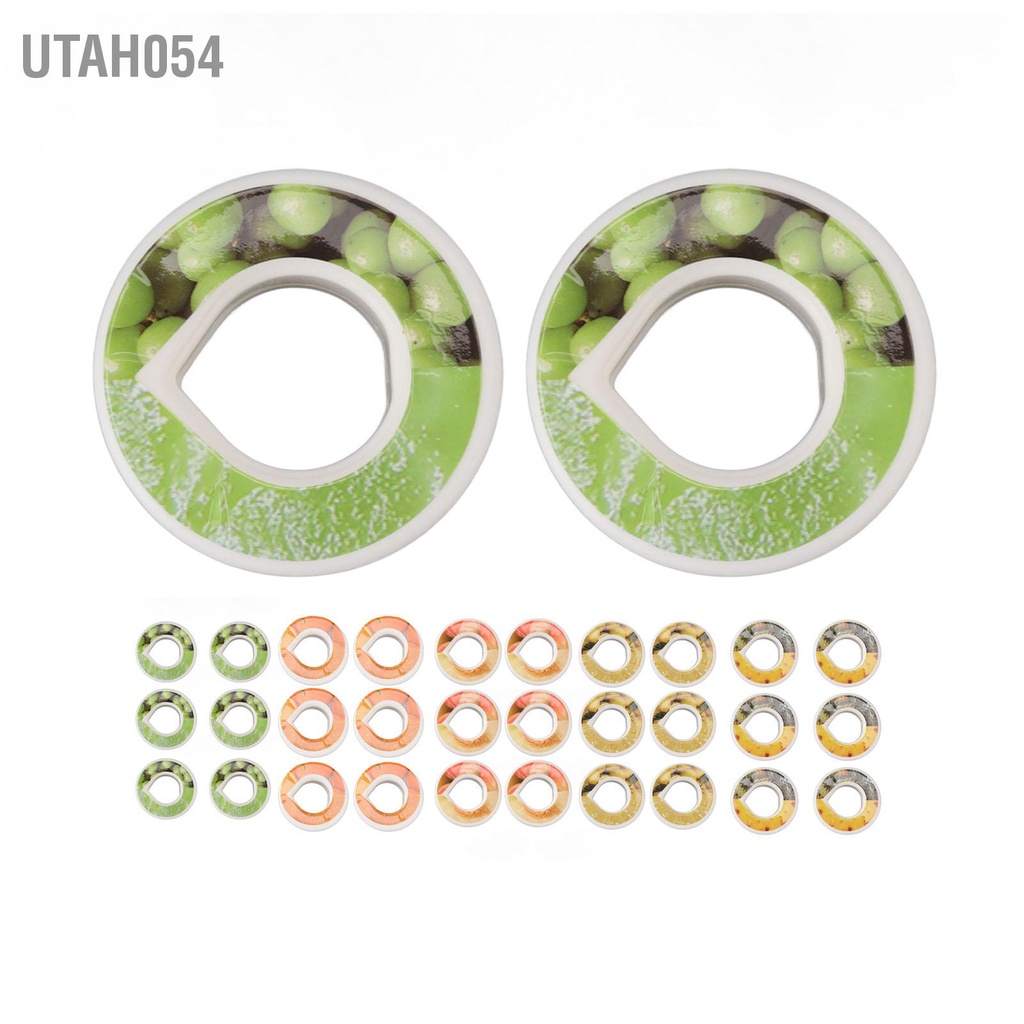 Utah054 6 Cái Chai Nước Hương Vị Pod 0 Đường Calo Hoa Quả Vòng Cho Phòng Tập Thể Thao