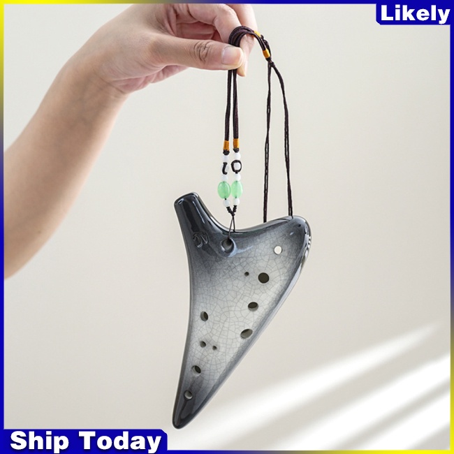 Kèn Ocarina 12 Lỗ Bằng Sứ Dùng Dạy Học
