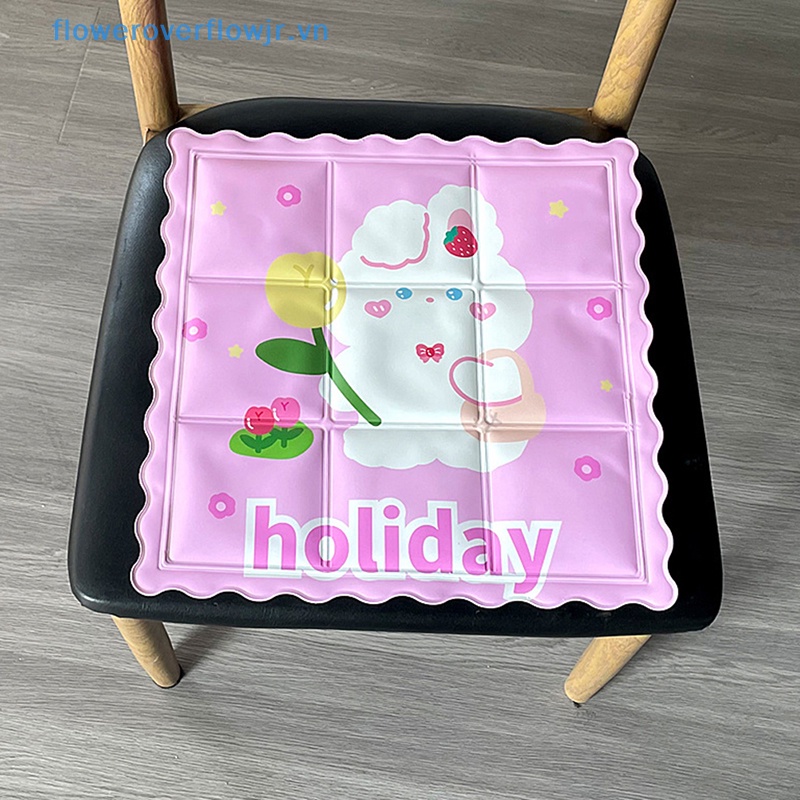 Đệm Gel Làm Mát Mùa Hè In Họa Tiết Hoạt Hình Dễ Thương Đa Ứng Dụng