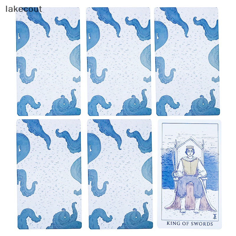 Bộ Bài Tarot Fate Divination 12 * 7CM