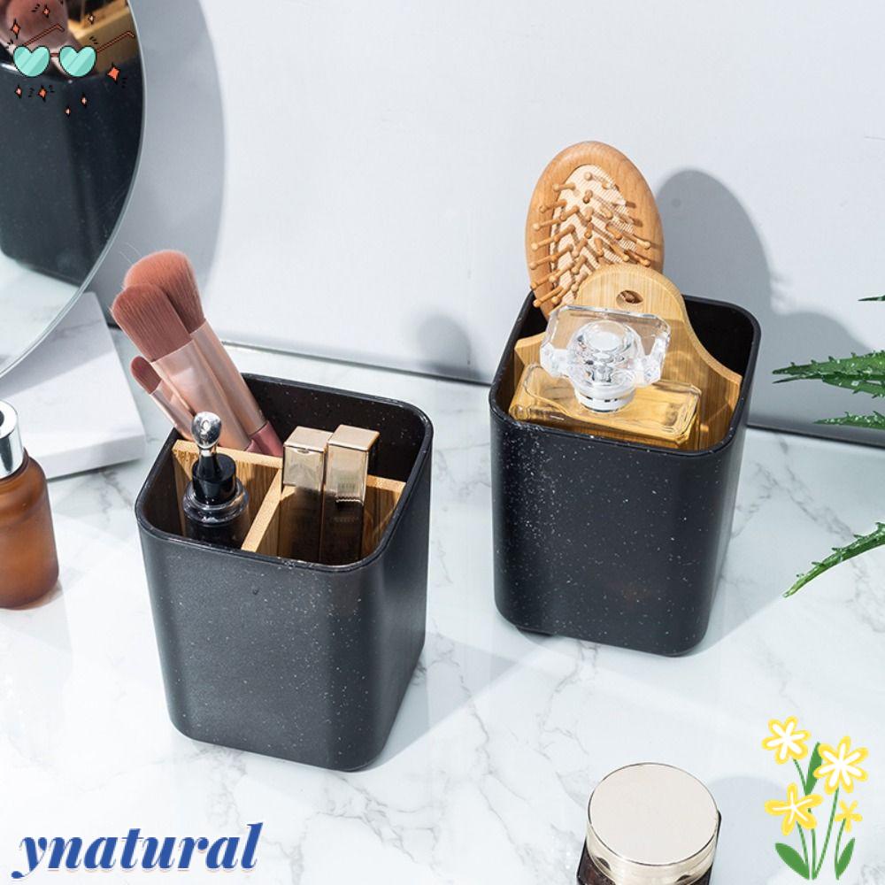 Giá Đỡ Bàn Chải Đánh Răng / Lược Hình Trụ Bằng Gỗ