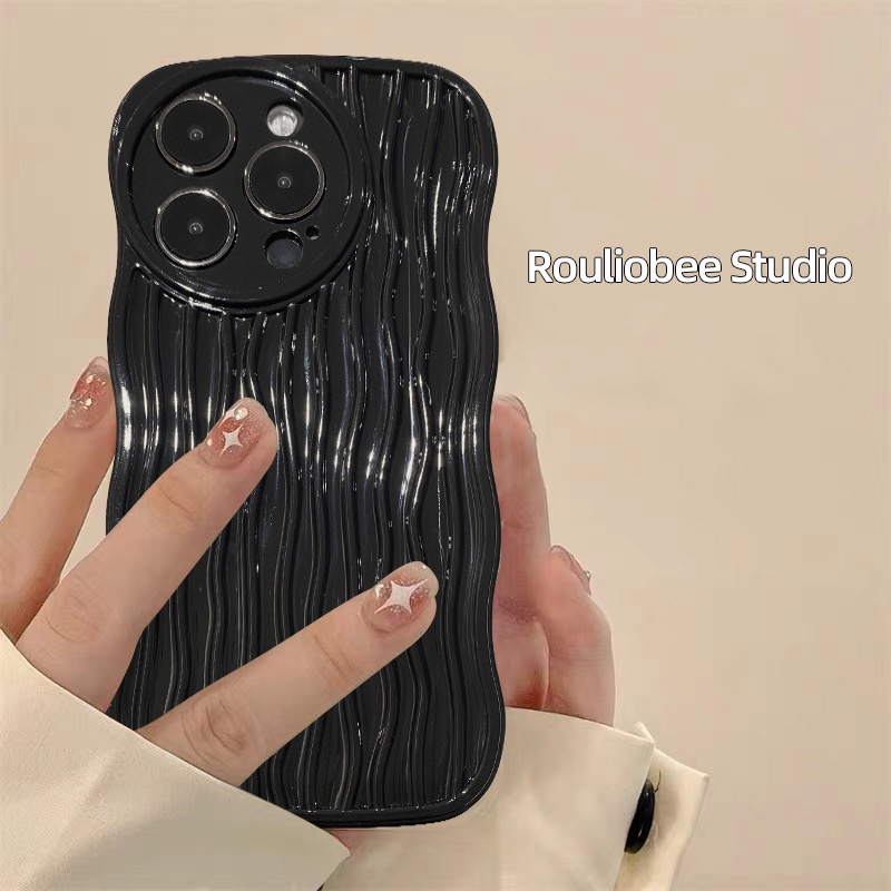 Ốp Điện Thoại Dập Nổi Họa Tiết Phong Cách Hàn Quốc Cho iphone13promax / 12 / 11 / XR / XS / X / XSMAX / 6plus / 6splus / 7 / 8PLUS