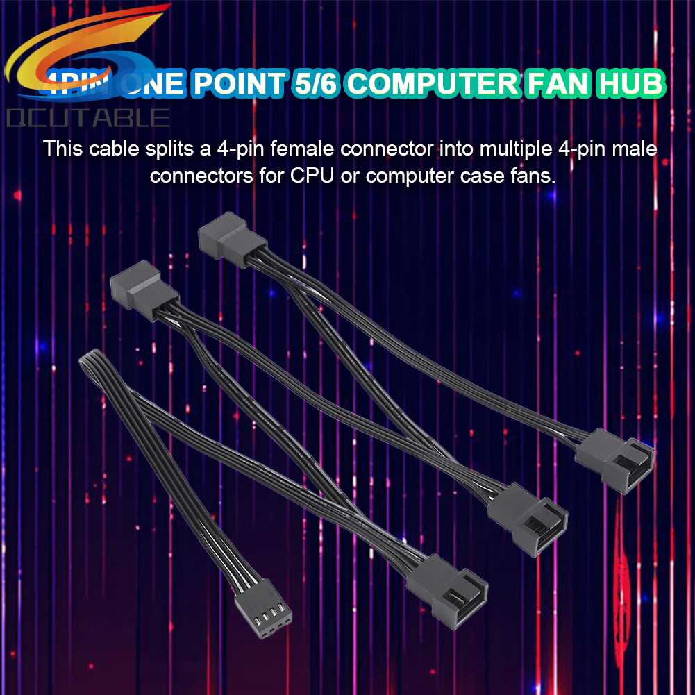 Dây Cáp Nối Dài Chuyển Đổi Female Sang Male Pwm Cho CPU Máy Tính