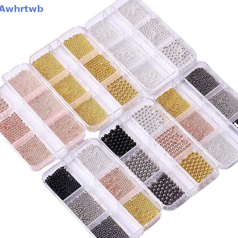 Hạt Thép Mini 3D Đính Móng Nghệ Thuật DIY Mới