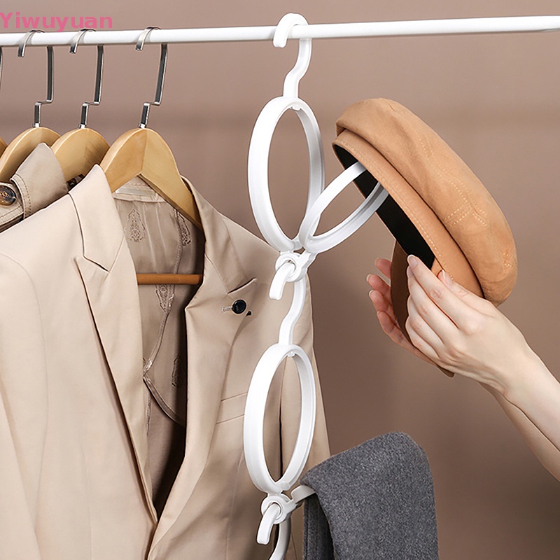 &lt; Yiwuyuan &gt; Giá Treo Tóc Giả Bằng Nhựa Trưng Bày Nhiều Màu Đen Trắng Nhỏ Gọn