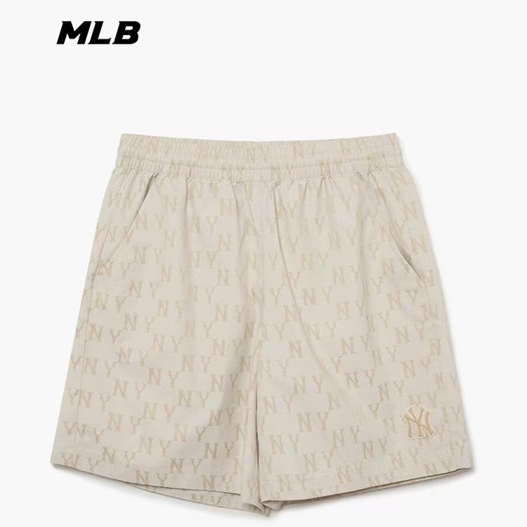 Quần Short 100% Chính Hãng MLB Thêu logo Thời Trang Dành Cho Nữ