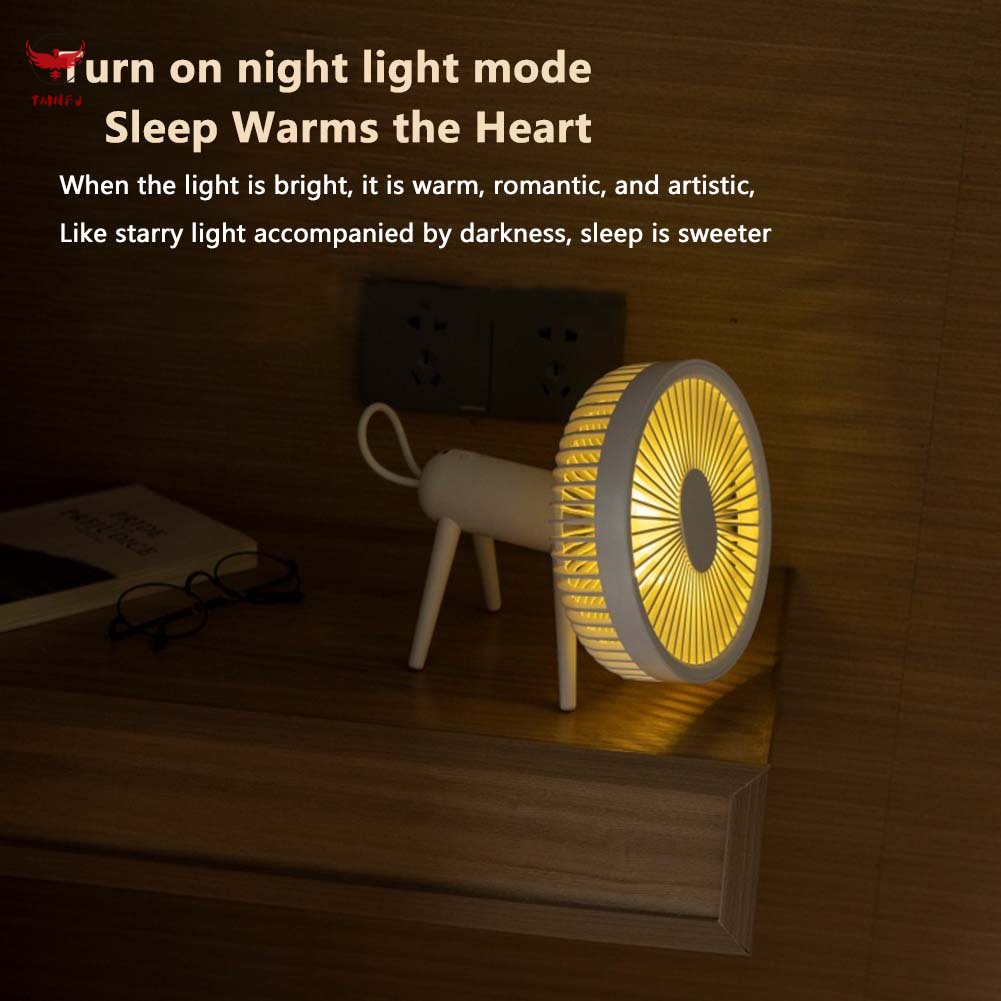 Quạt Điện Mini 4 Tốc Độ Ít Ồn Tiện Dụng Cho Gia Đình