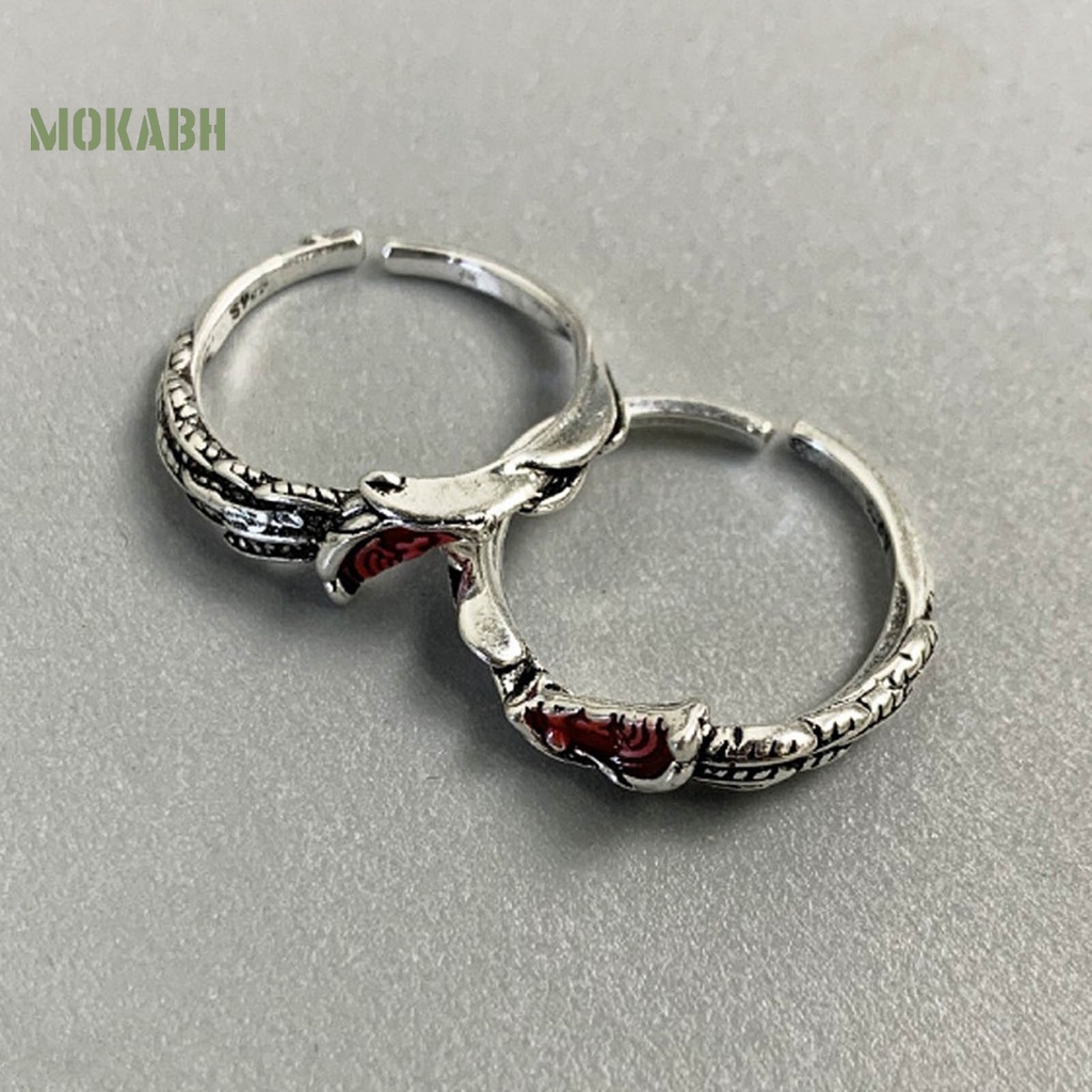 [Mới] Set 2 Nhẫn Đồng Dạng Mở Tối Giản Cổ Điển Trang Trí Tinh Xảo Có Thể Điều Chỉnh Trang Sức Cho Nữ