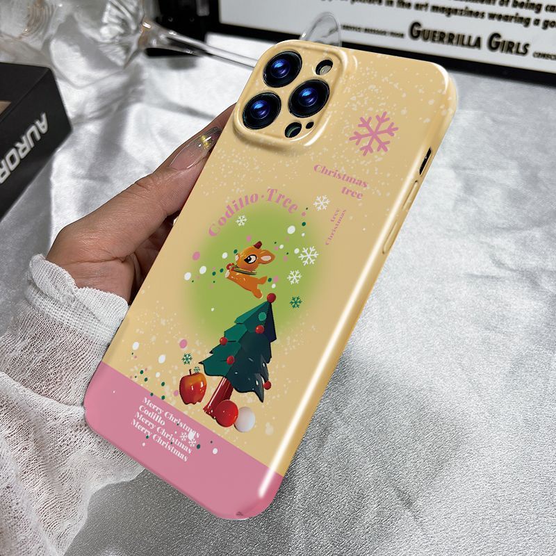 Ốp Điện Thoại Cứng Họa Tiết Hoạt Hình Dễ Thương Cho iPhone14pro 13 1112xsmax Tik Tok / xr 31AR