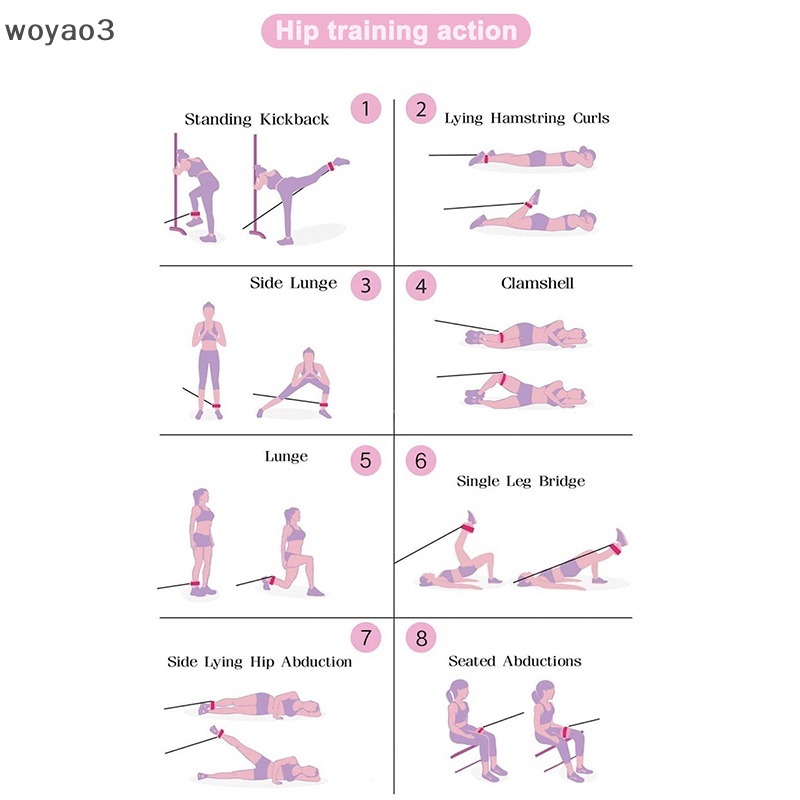 Đai Quấn Cổ Chân woyao3 Có Thể Điều Chỉnh Hỗ Trợ Tập Gym