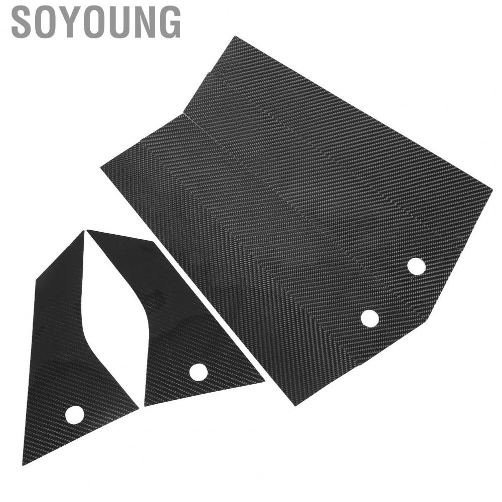 Soyoung Door Window Pillar  Abrasion Resistant C Post Trim High Toughness for Car Accessories