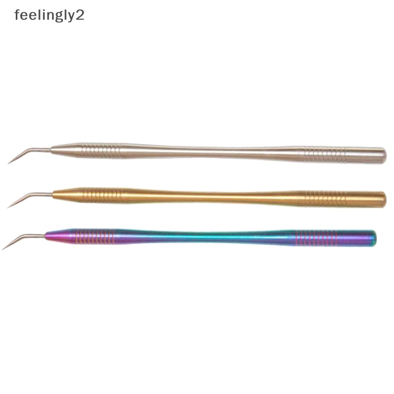 Que Vệ Sinh Lông Mi 2 Trong 1 Bằng Thép Không Gỉ Tiện Dụng