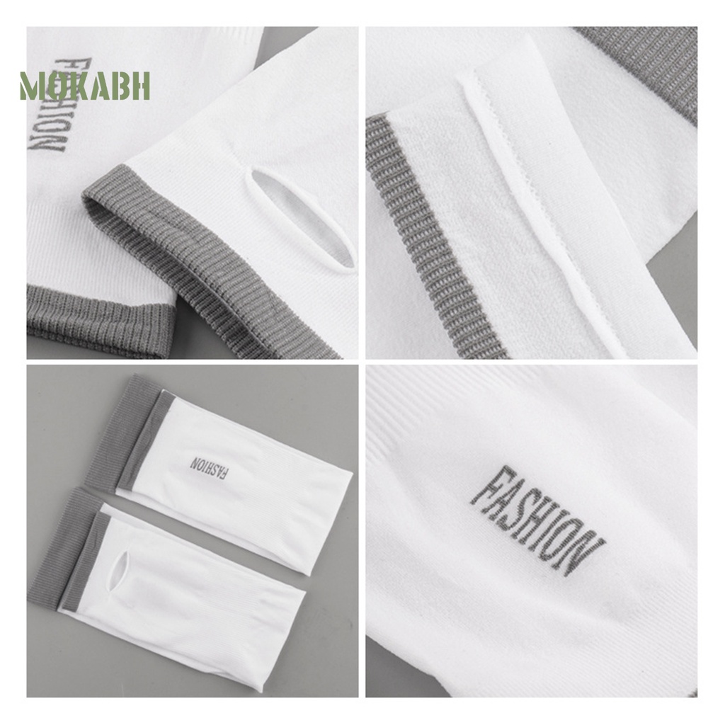 1 Cặp Ống Tay Áo Bằng Spandex Spandex Siêu Mềm Chống Tia UV Cho Nam Và Nữ