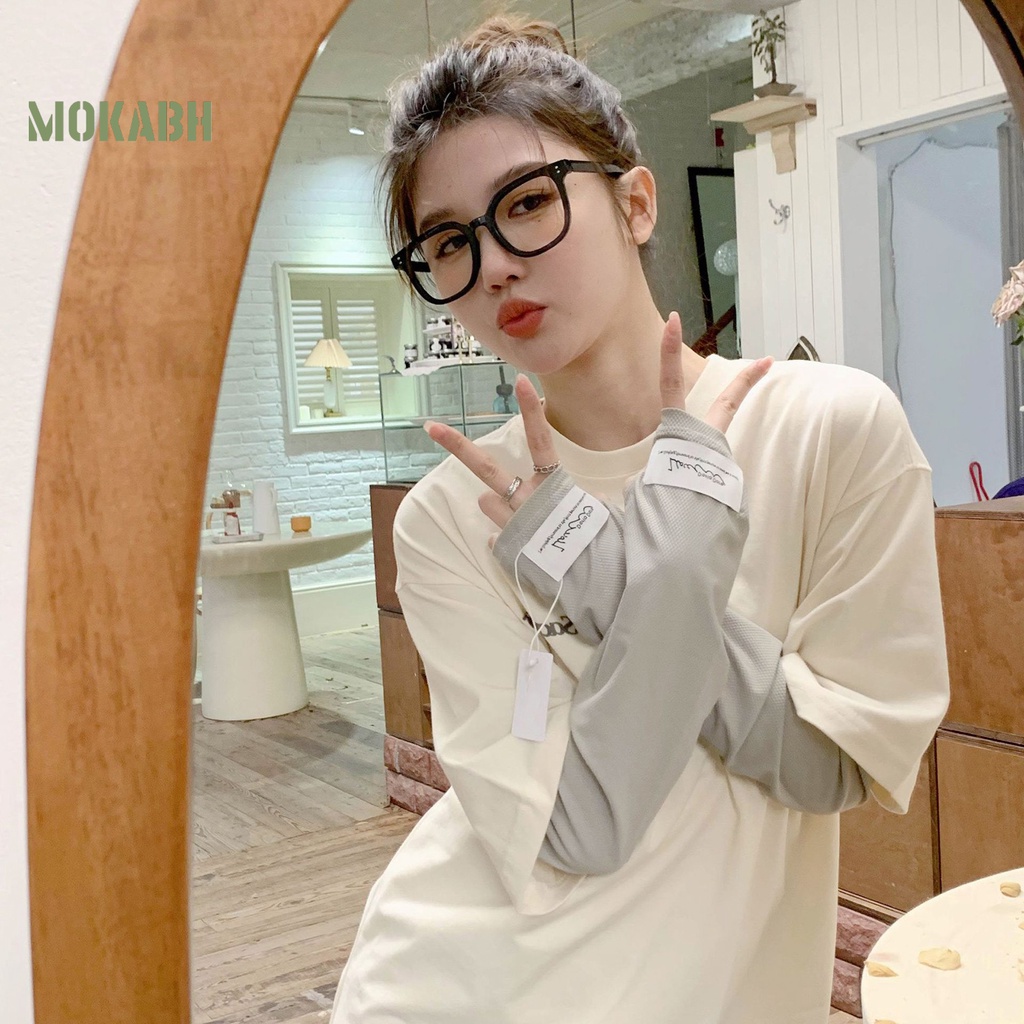 Bộ 2 Găng Tay Chống Nắng Chống Tia UV Thiết Kế Mỏng Co Giãn Tiện Dụng