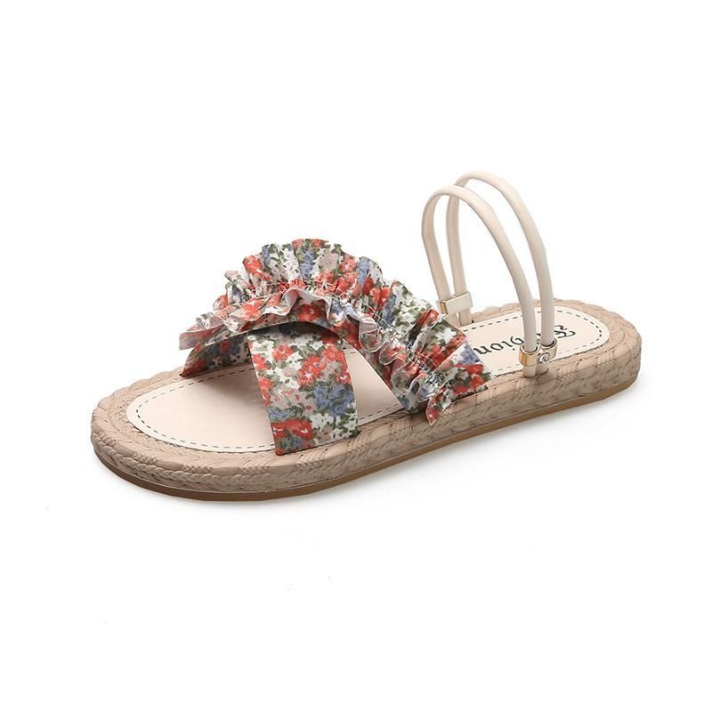 Sandal Quai Chéo Thời Trang Mùa Hè 2023 Mới Cho Nữ