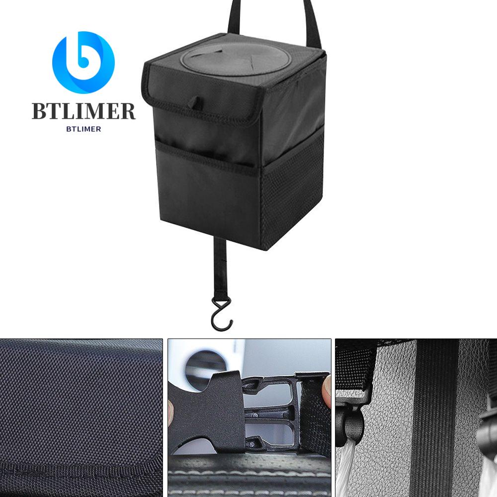 Thùng Rác Có Nắp Chống Thấm Nước Có Thể Gấp Gọn Tiện Dụng Cho Xe Hơi