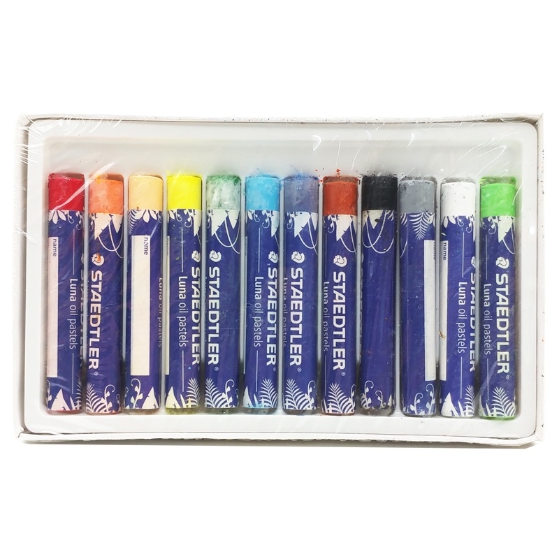 Hộp 12 Màu Sáp Dầu Luna - Staedtler 2410 LC12