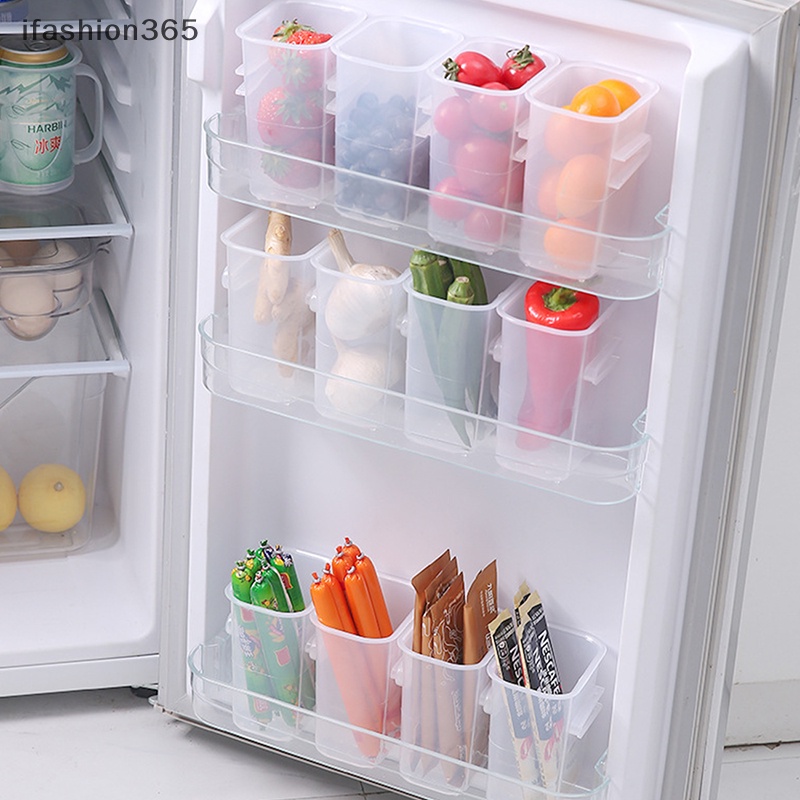 Hộp Đựng Thực Phẩm Phân Loại Rau Củ Quả Gắn Cửa Tủ Lạnh Tiện Dụng Cho Nhà Bếp ifashion365