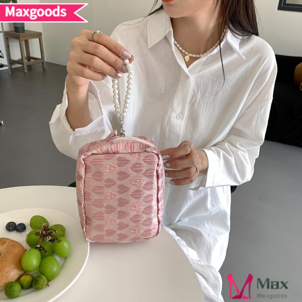 Túi Đựng Mỹ Phẩm Họa Tiết Hoa Xinh Xắn Thời Trang Dành Cho Mùa Hè