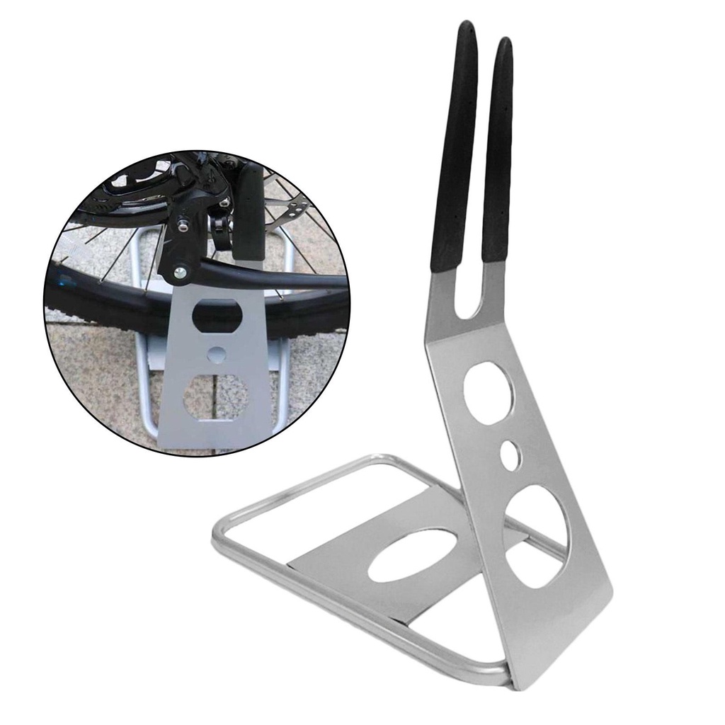 Giá Đỡ Xe Đạp Màu Bạc Chắc Chắn Tiện Dụng