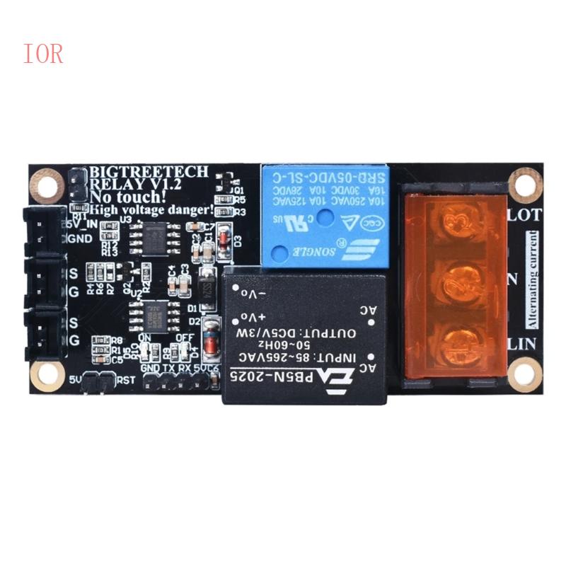Bảng Mạch IOR Bền Bigtreetech Rơ Le V1 2 Tự Động Ngắt Tắt Bằng Cacbon Thấp Phụ Kiện Sửa Chữa Máy In 3D