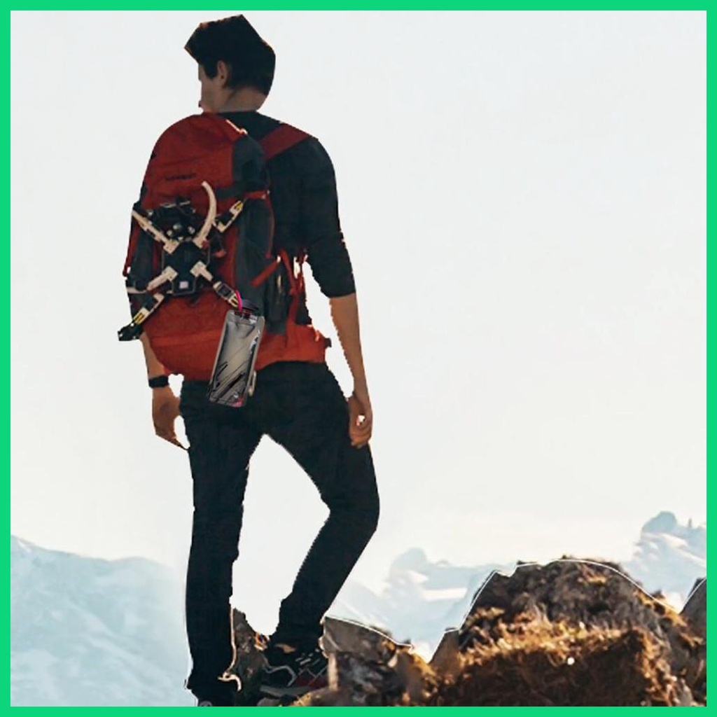 Bình Nước 700ML Gấp Gọn Linh Hoạt Siêu Nhẹ Và Có Thể Tái Sử Dụng