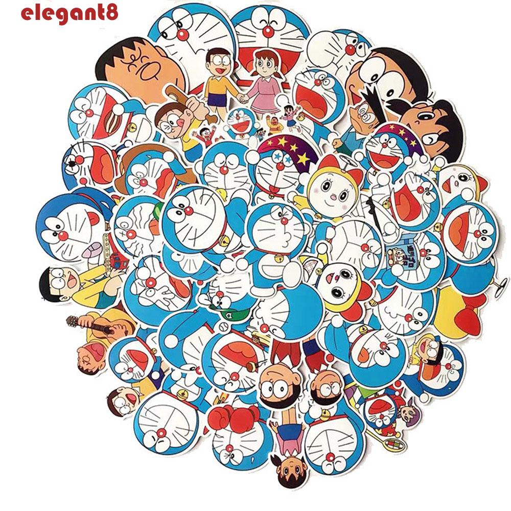 Sticker Doraemon Dán Trang Trí Sổ Tay