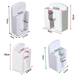 【FOR SALE】White TV Air Conditioner Remote Control Holder Case Remote Storage Wall Rack